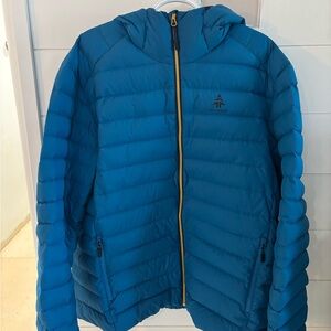 Men's Blue Puffer Jacket